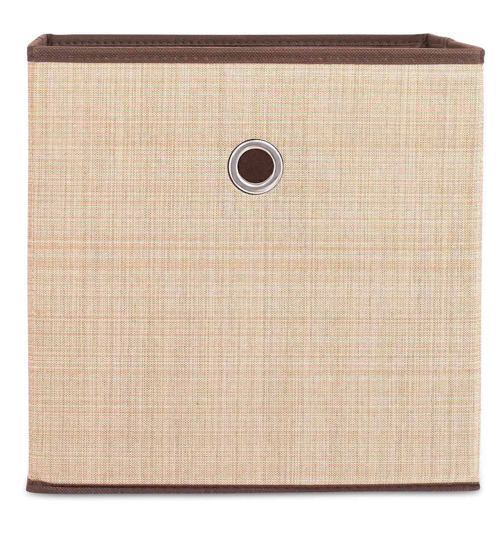 Internet's Best bin placed in a nursery enhances decor while organizing essentials.