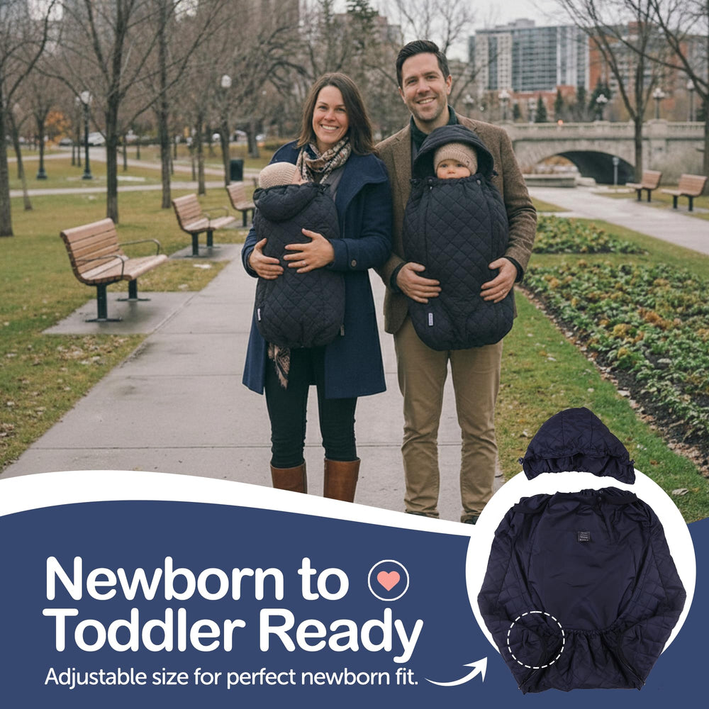 IntiMom soft fleece lining delivers lightweight warmth.
