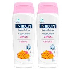 INTIBON Intimate Soap with calendula soothing sensitive skin and hydrating.