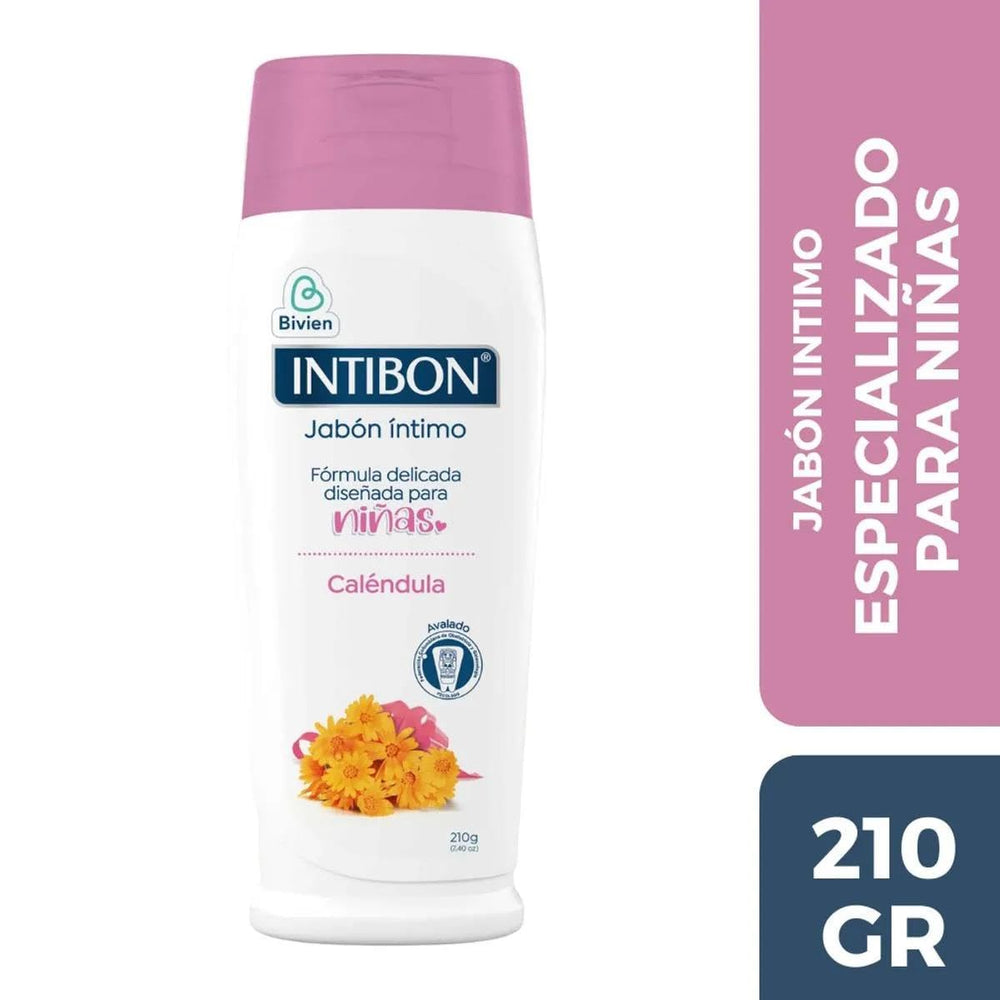 INTIBON Intimate Soap hypoallergenic formula offers gentle cleansing for sensitive skin.