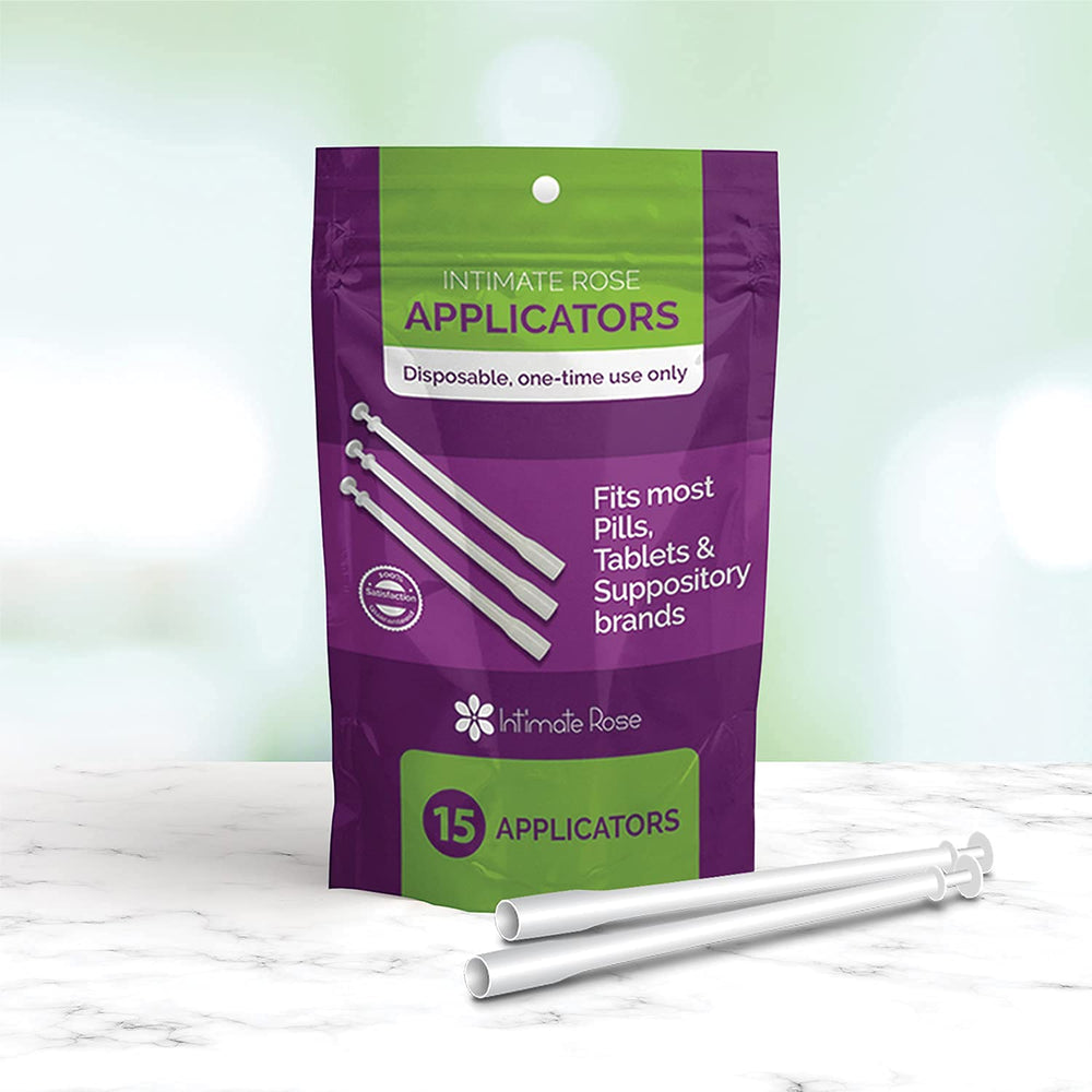 Intimate Rose individually wrapped applicators for sanitary use.