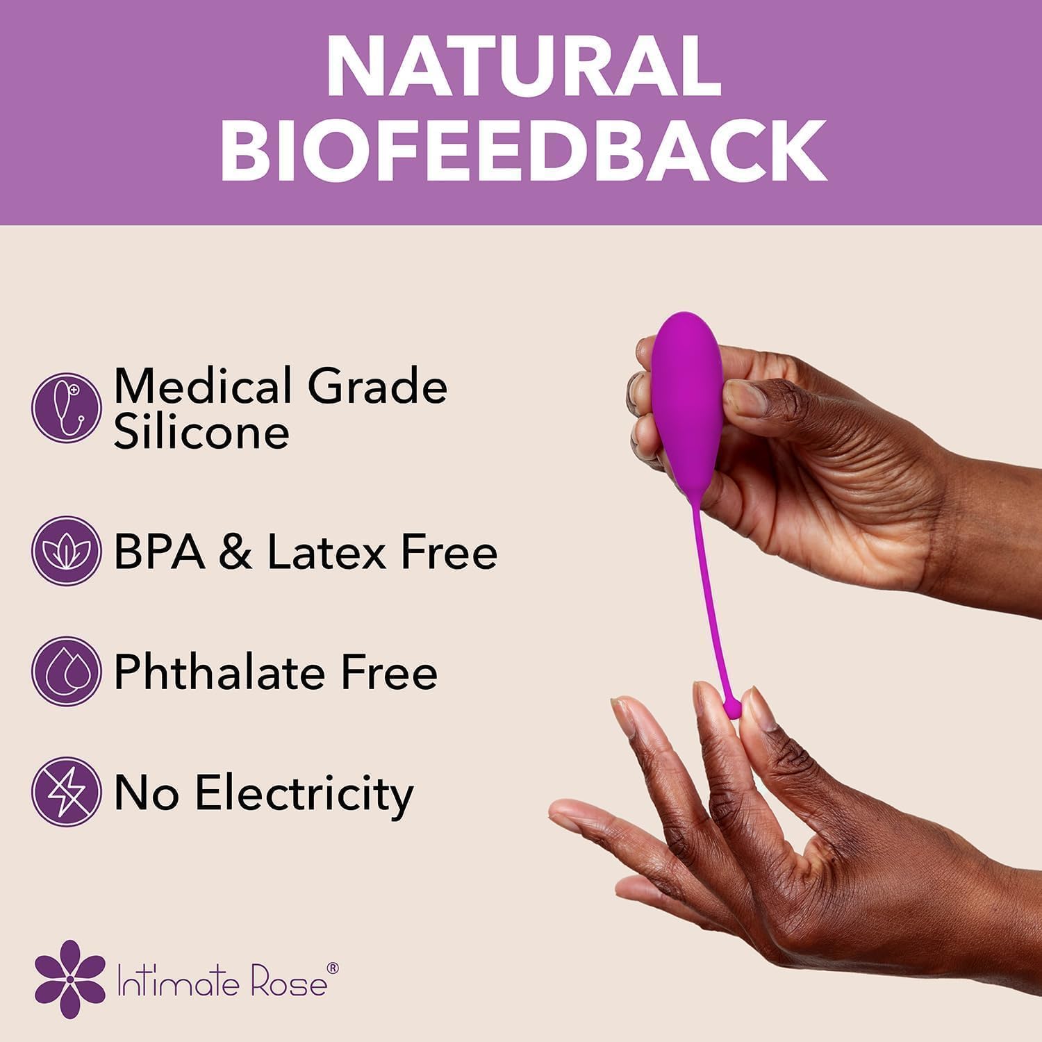 Intimate Rose clinical design shown in a Kegel system.