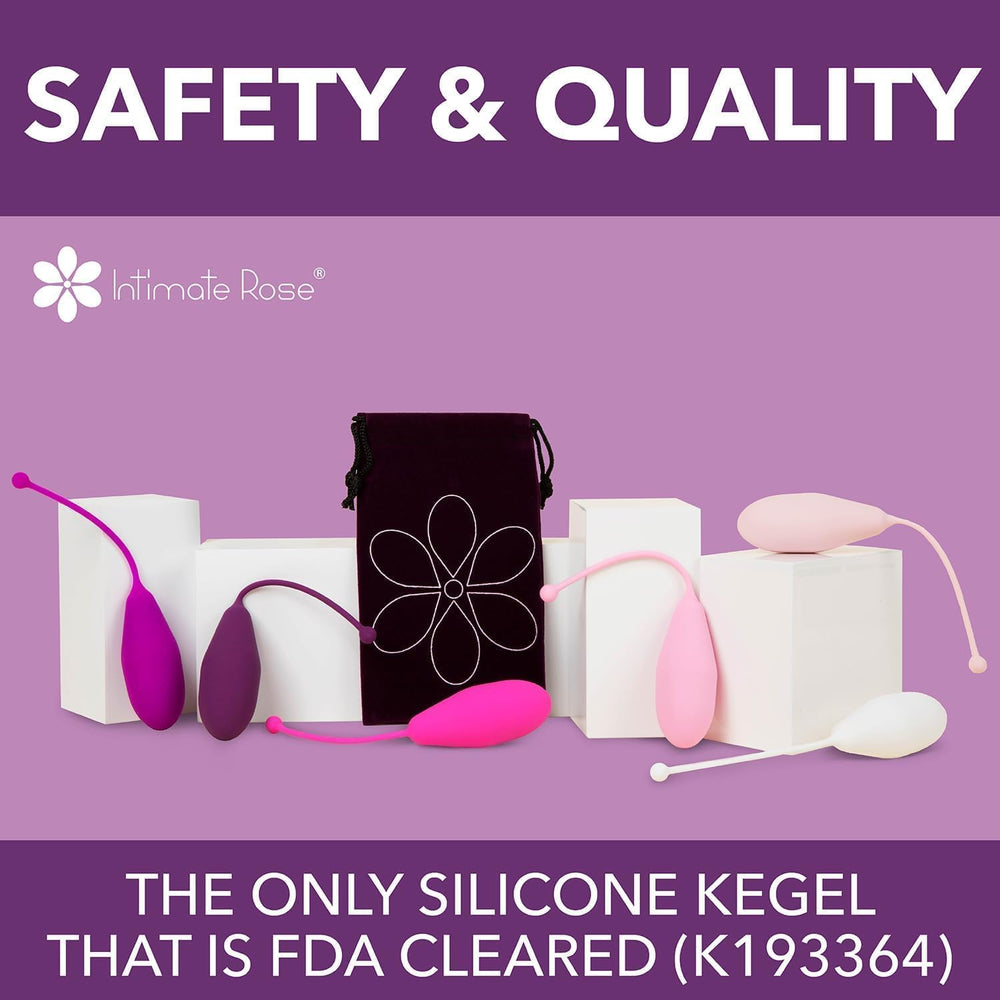 Intimate Rose premium silicone close-up highlighting body-safe material.