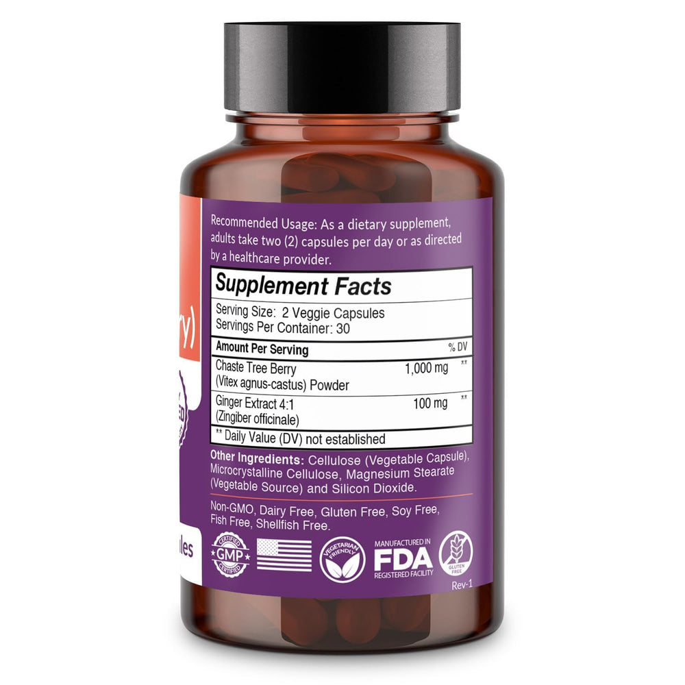Intimate Rose Vitex ingredients highlight natural botanicals for hormone balance.