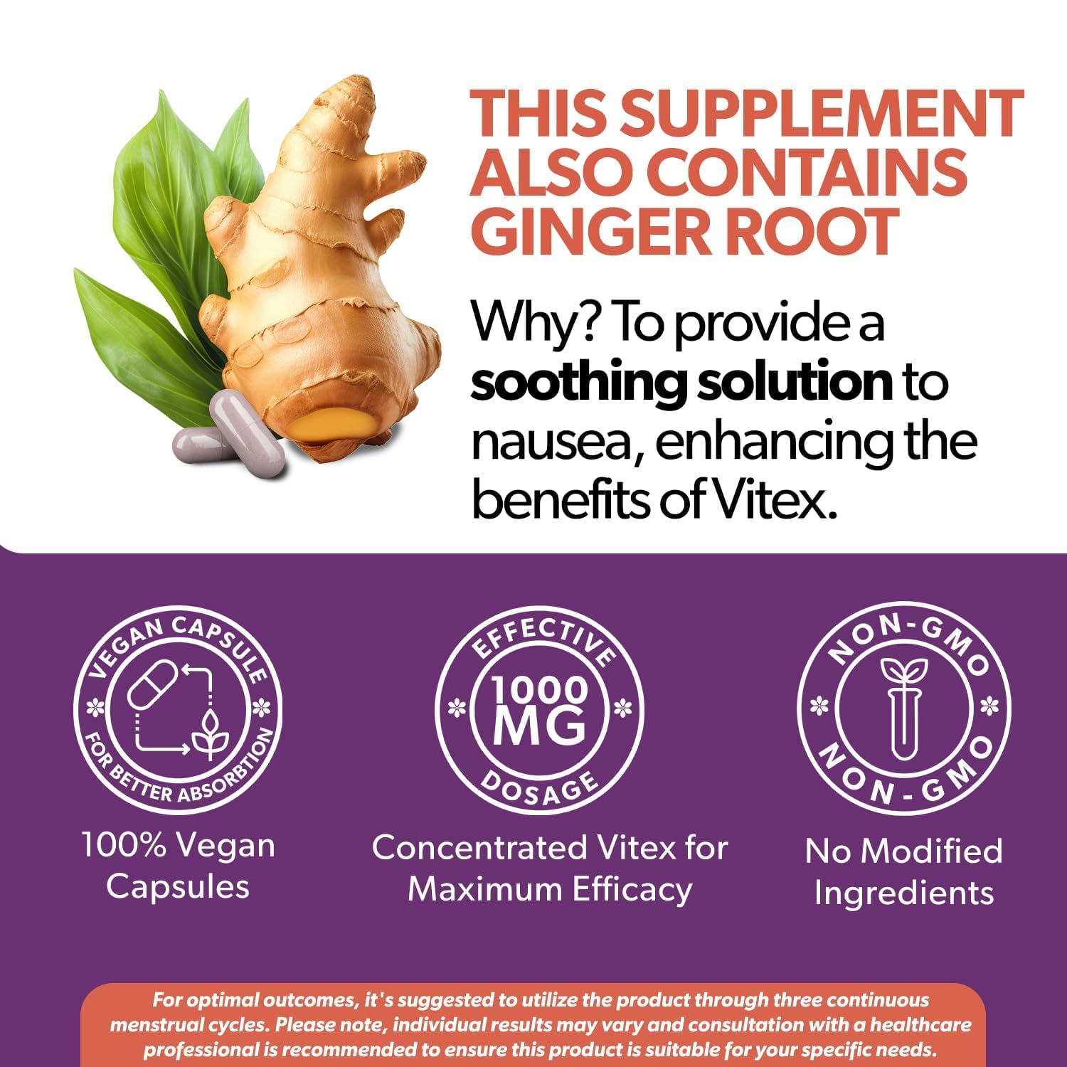 Intimate Rose Vitex label GMP-certified indicates quality and safety.