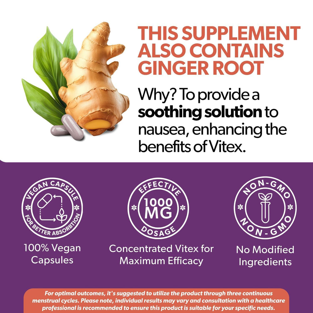 Intimate Rose Vitex label GMP-certified indicates quality and safety.