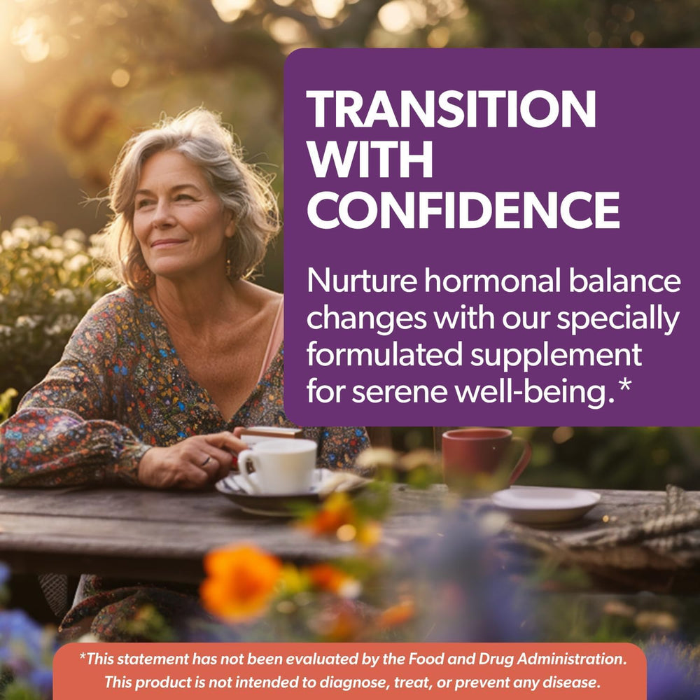 Intimate Rose Vitex supports balanced cycles and mood stability.