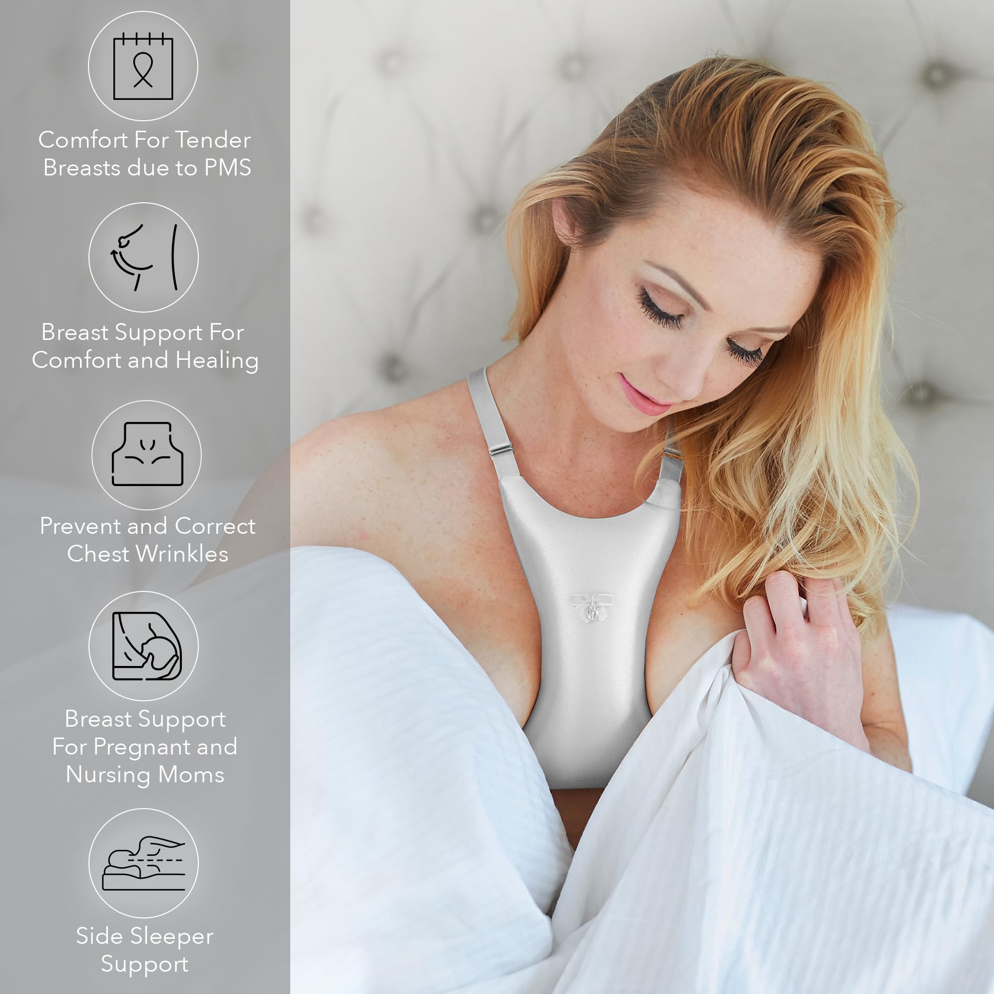 Intimia pillow aids nursing and recovery with secure, adaptable design