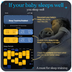 Invidyo WiFi baby monitor remote pan tilt follows baby's movements