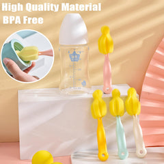 INVODA bottle brush with dishwasher-safe handle for easy care.