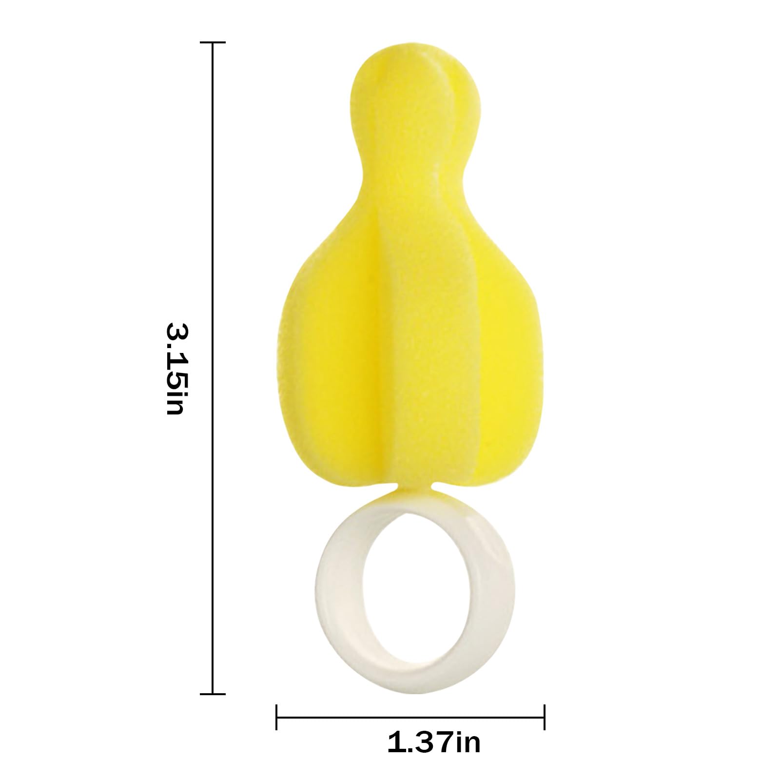 INVODA bottle brush ring handle designed for a secure grip.