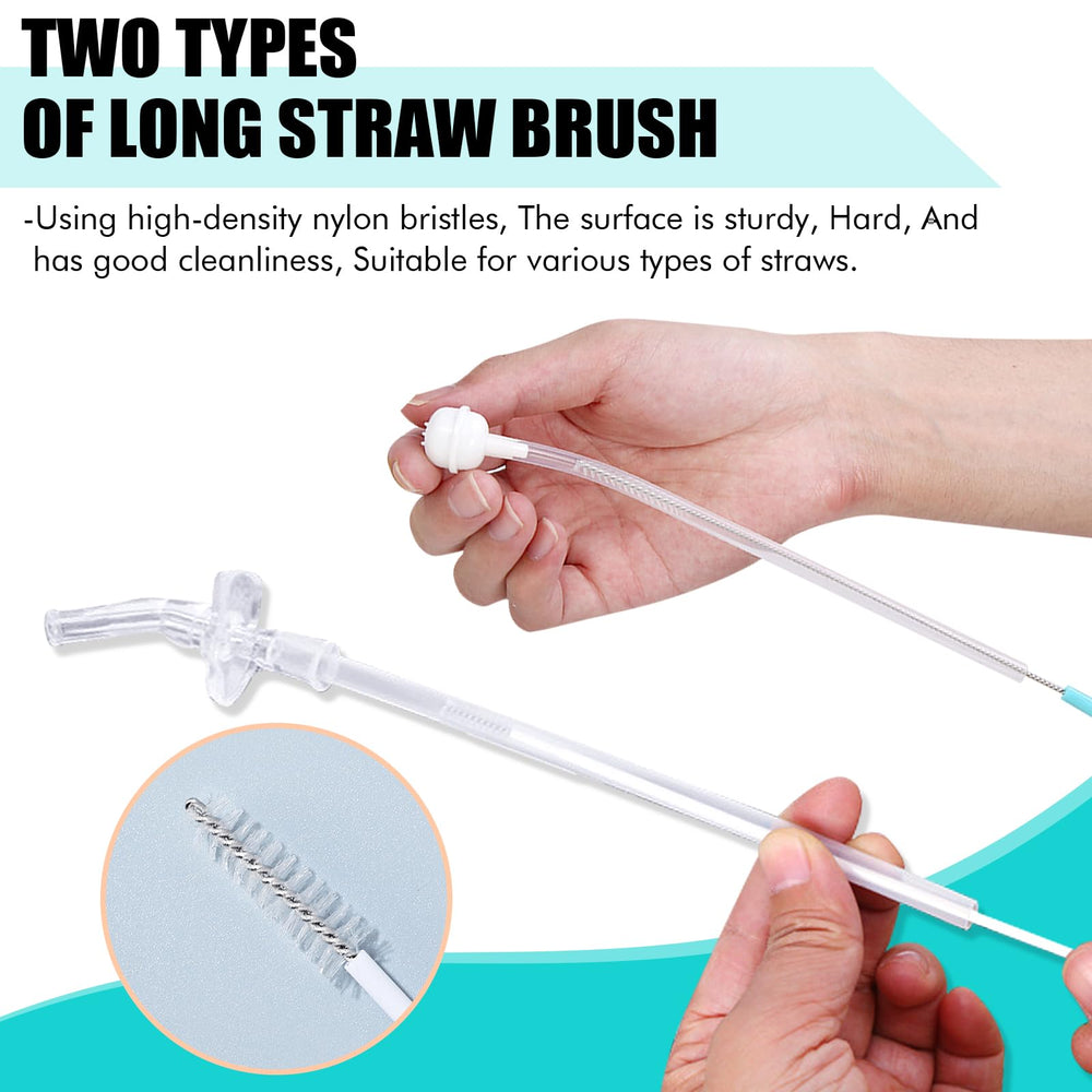 INVODA sponge head bottle brush designed for gentle scrubbing