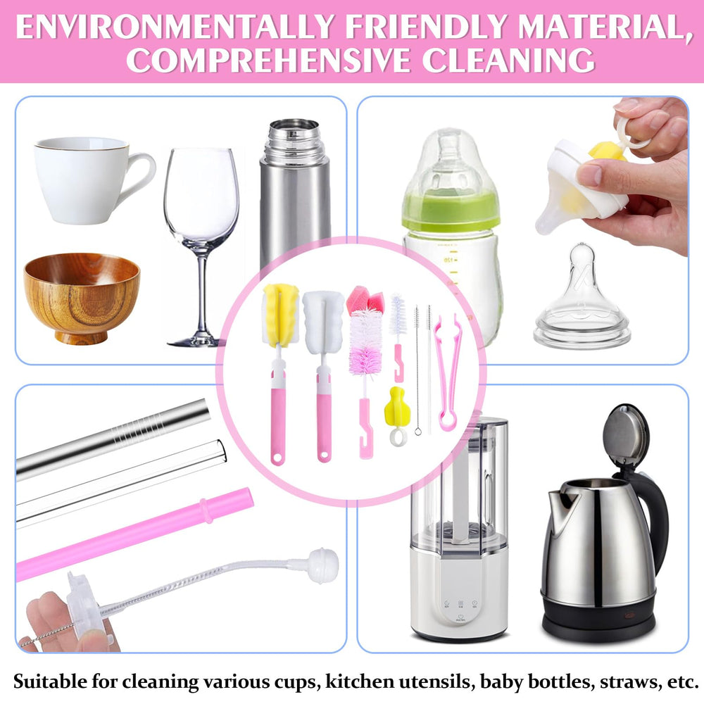 INVODA travel kit image showing compact bottle cleaning set.