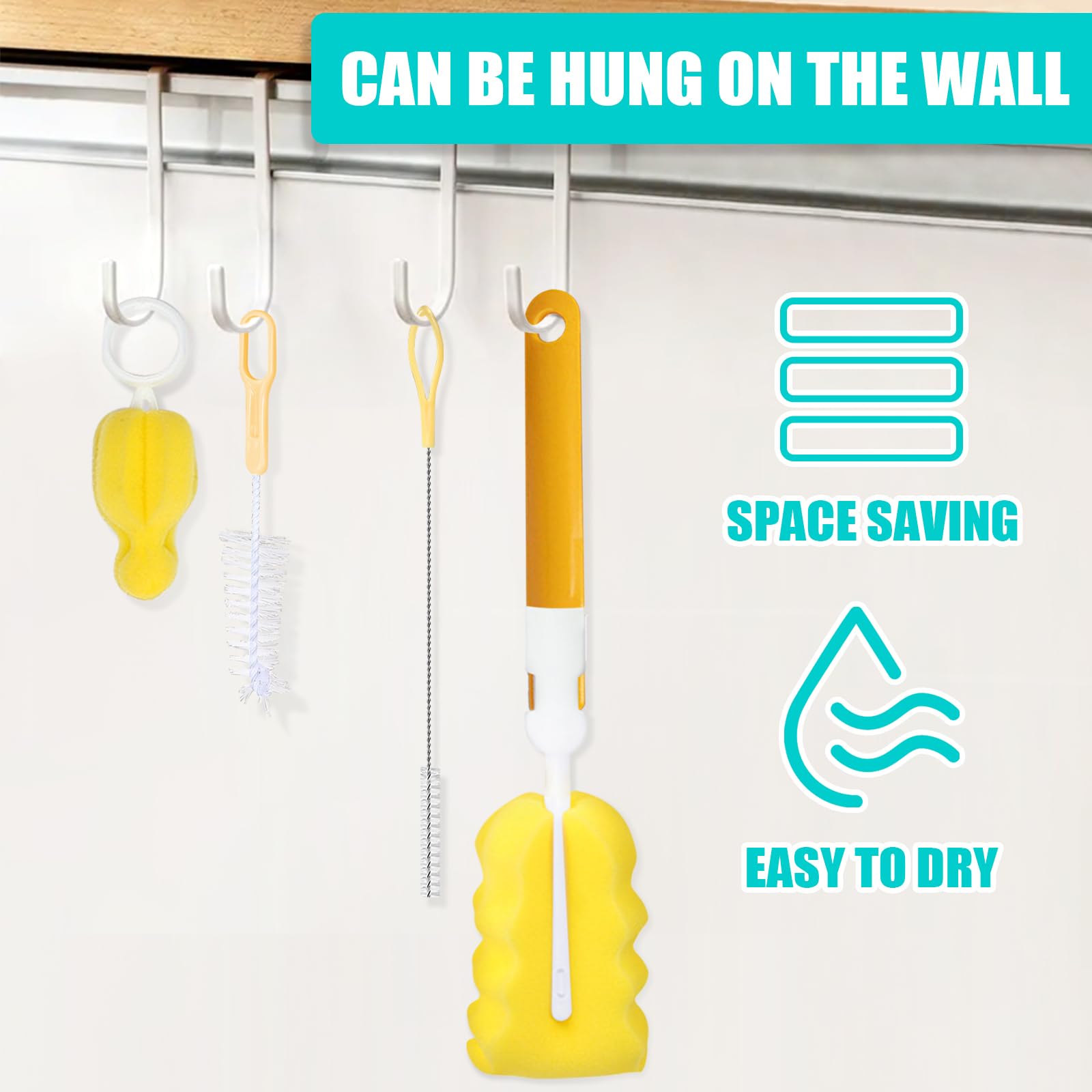 INVODA BPA-free materials ensure safe cleaning tools
