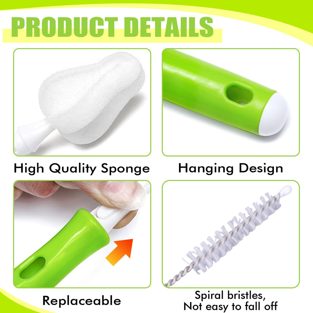INVODA detachable brush heads simplify replacement and save costs