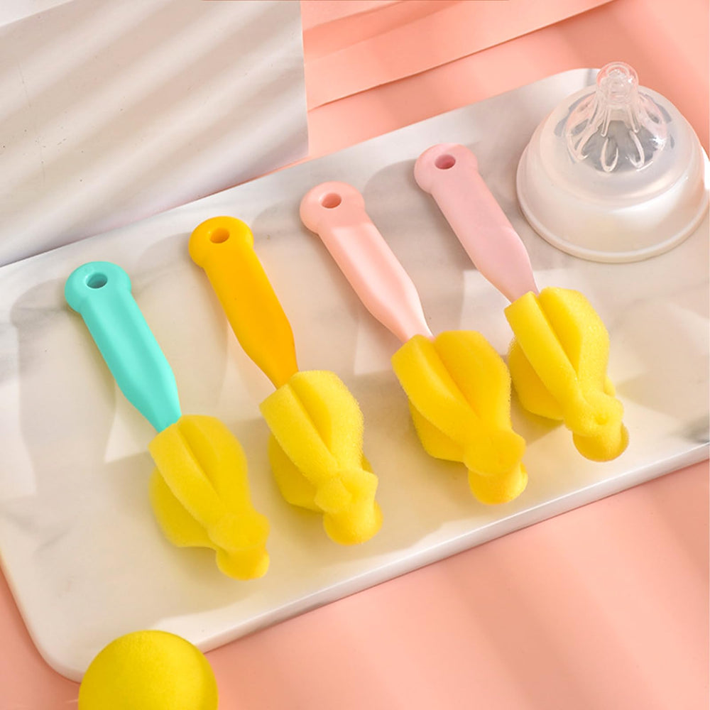 INVODA nipple brush compact head fits small openings.