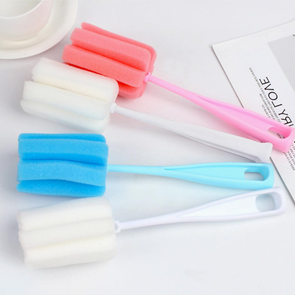 INVODA nipple brush easy scrub for quick nipple cleaning.