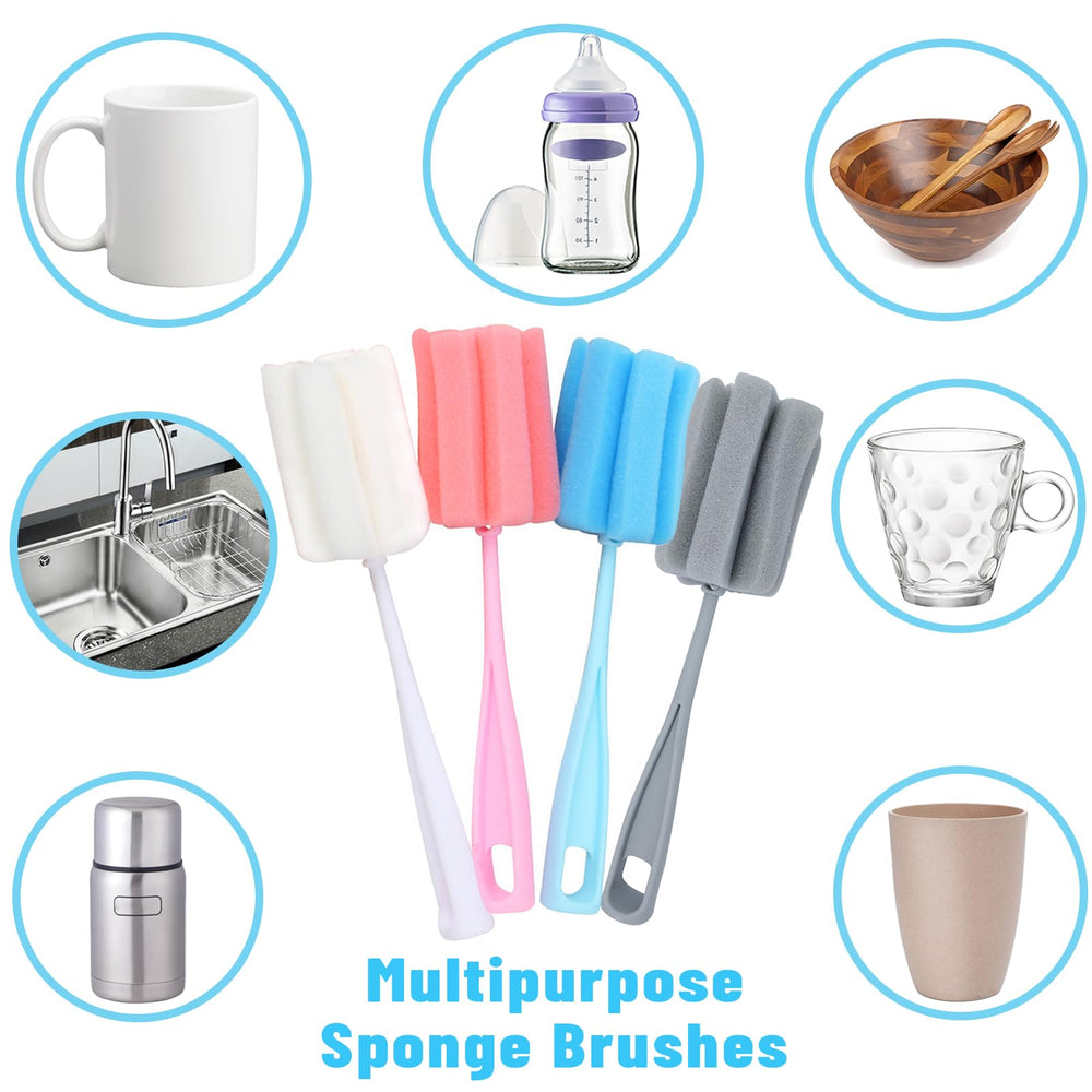 INVODA straw brush BPA-free material for safe contact