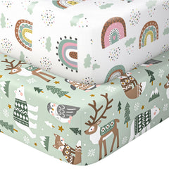 IOCCLH polar bear Pack N Play sheet design for cozy sleep