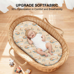IOCCLH soft microfiber surface delivers gentle touch for baby's sensitive skin.