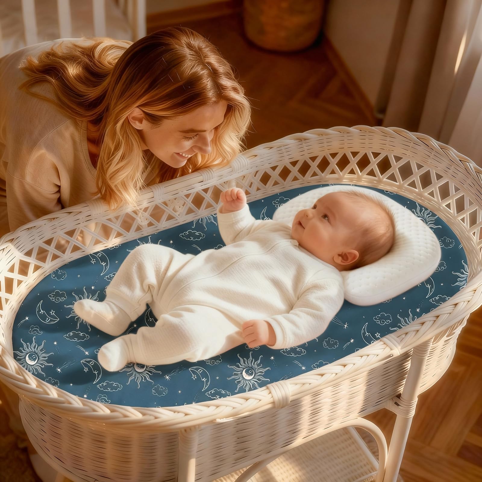 IOCCLH Starry Universe sheet with snugfit edges for secure placement