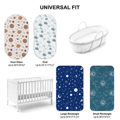 IOCCLH Starry Universe fabric is machine washable and quick to dry