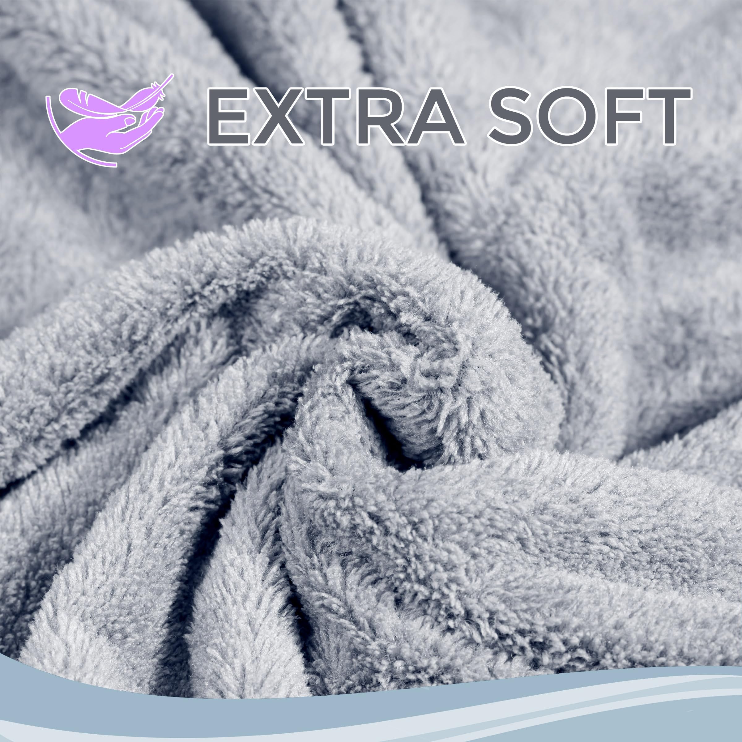 Ioly's newborn hooded towel in soft grey feels gentle on skin.