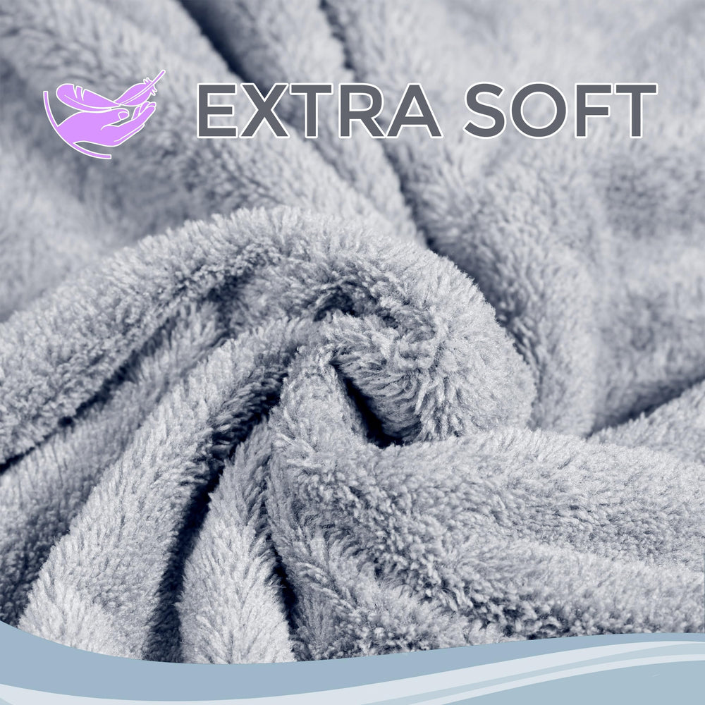 Ioly's newborn hooded towel in soft grey feels gentle on skin.