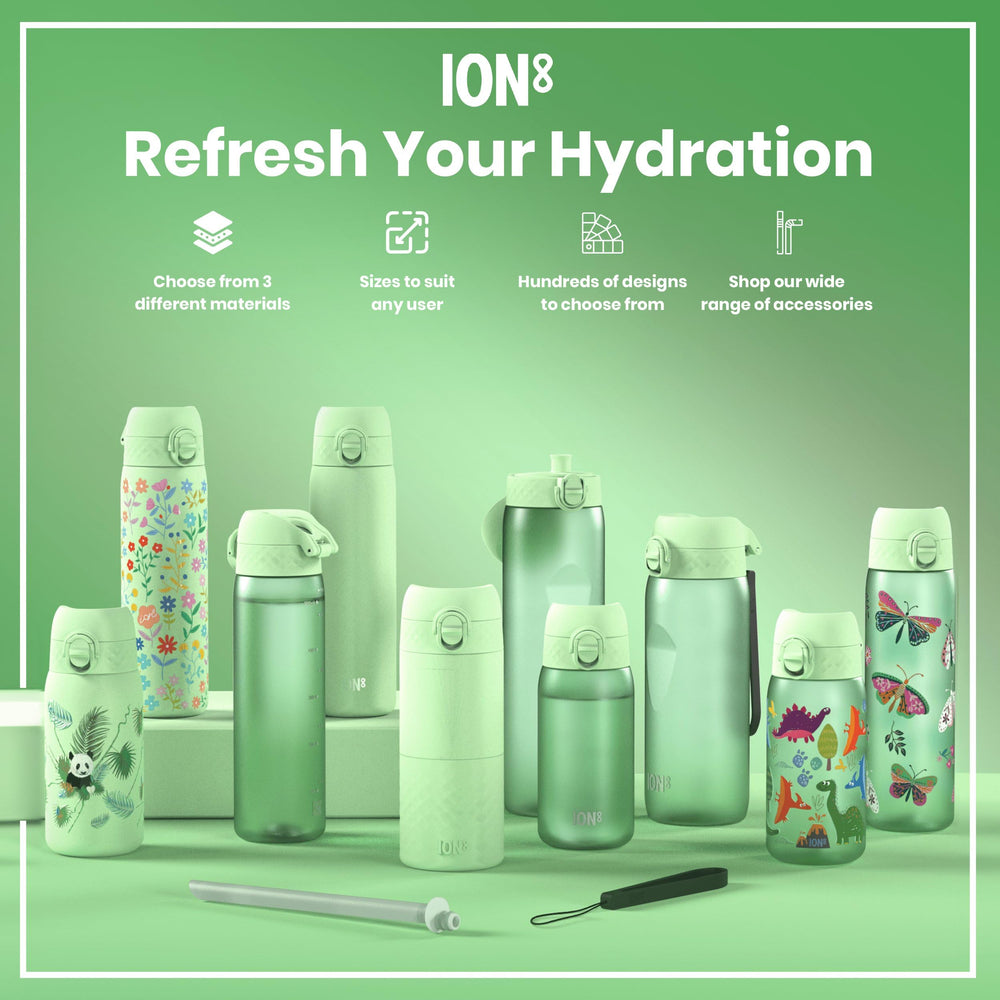 Ion8 soft-touch grip aiding secure hold by kids
