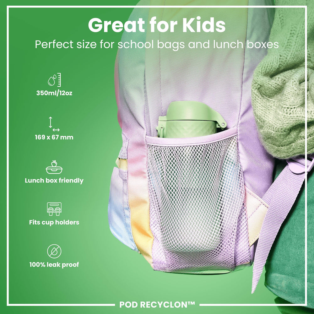 Ion8 bottle spout cover in hygienic flip position for clean sipping