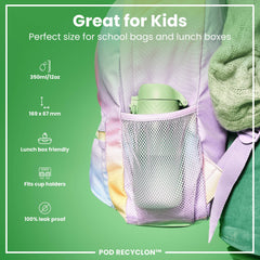 Ion8 bottle spout cover in hygienic flip position for clean sipping