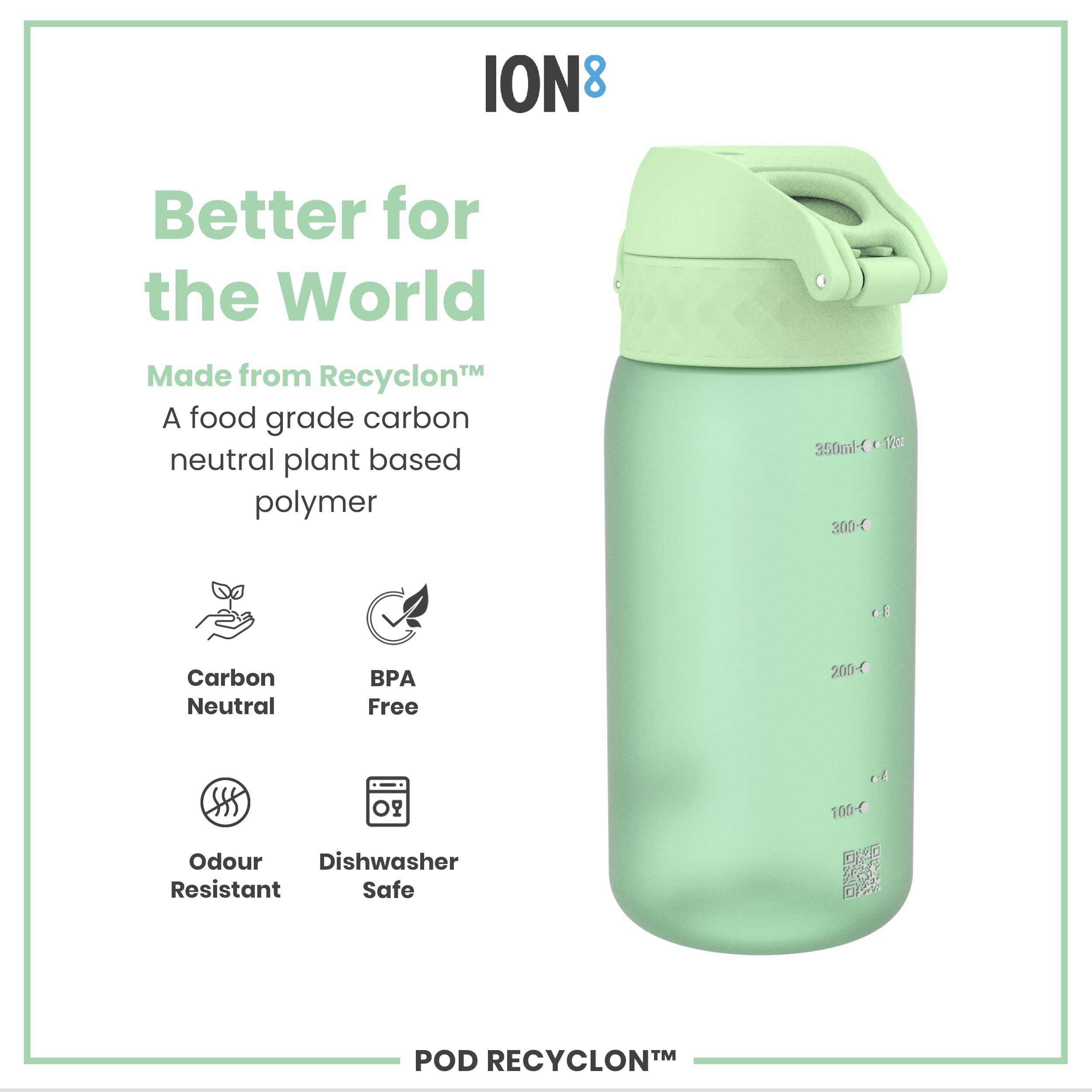 Ion8 BPA-free Recyclon plastic with odour resistance