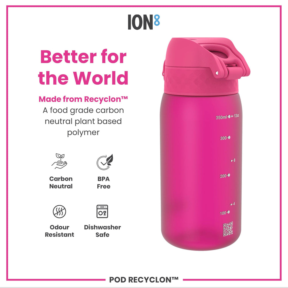 BPA-free Ion8 bottle uses non-toxic material for safe sipping