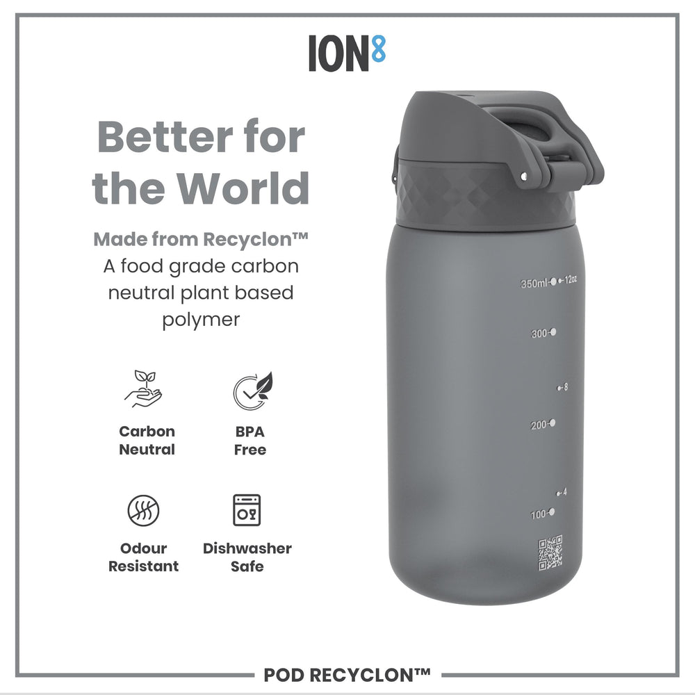Ion8 bottle is dishwasher safe for convenient cleaning.