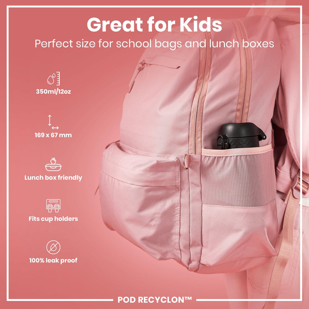 Ion8 spout-cover opening with one finger for easy access.