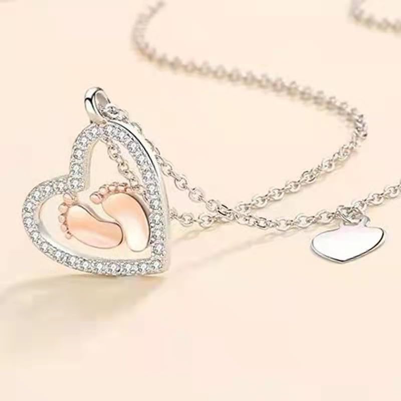 IPINK 40 cm necklace length shown for comfortable everyday wear