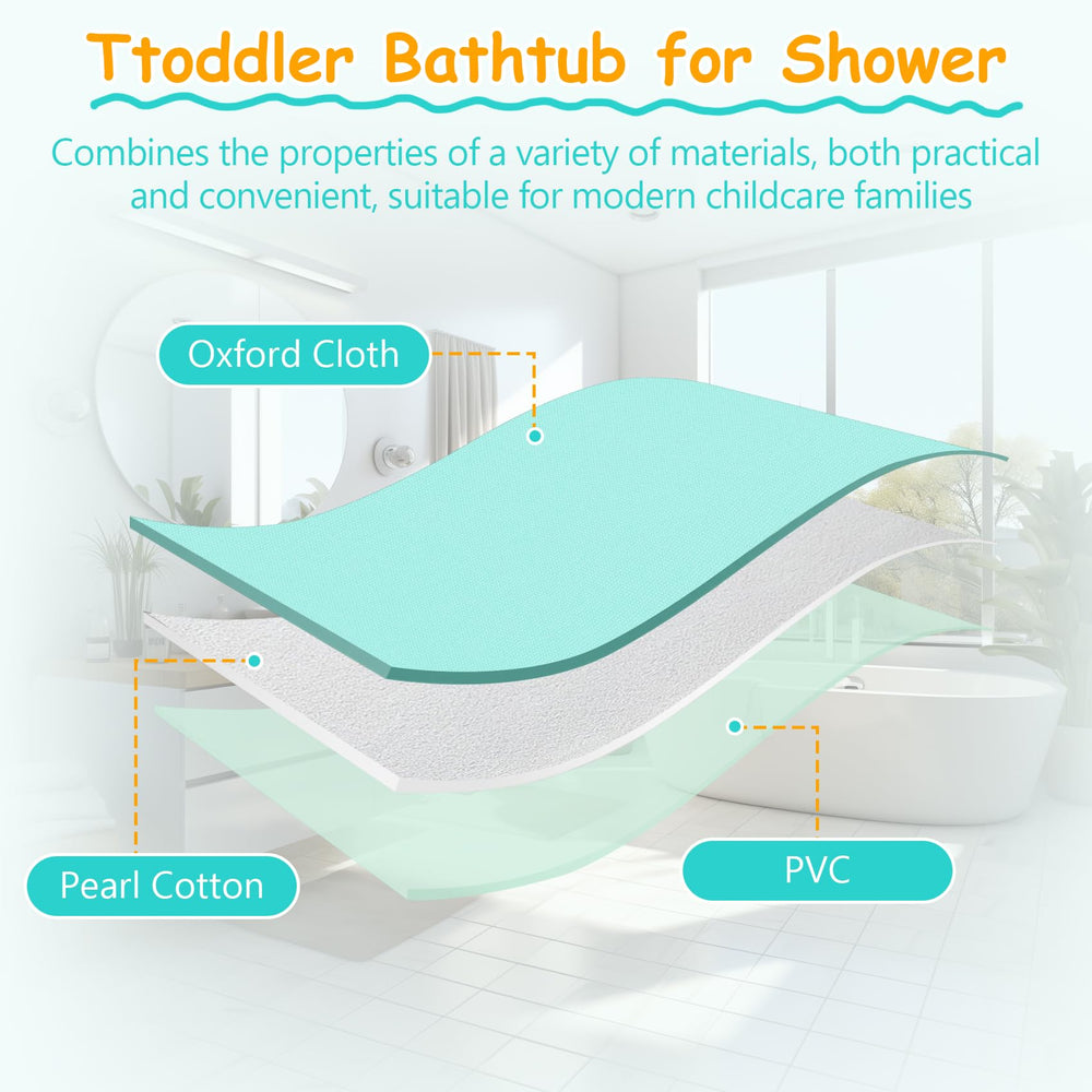 IQYIQY heat-retention layers keep bathwater warm longer.