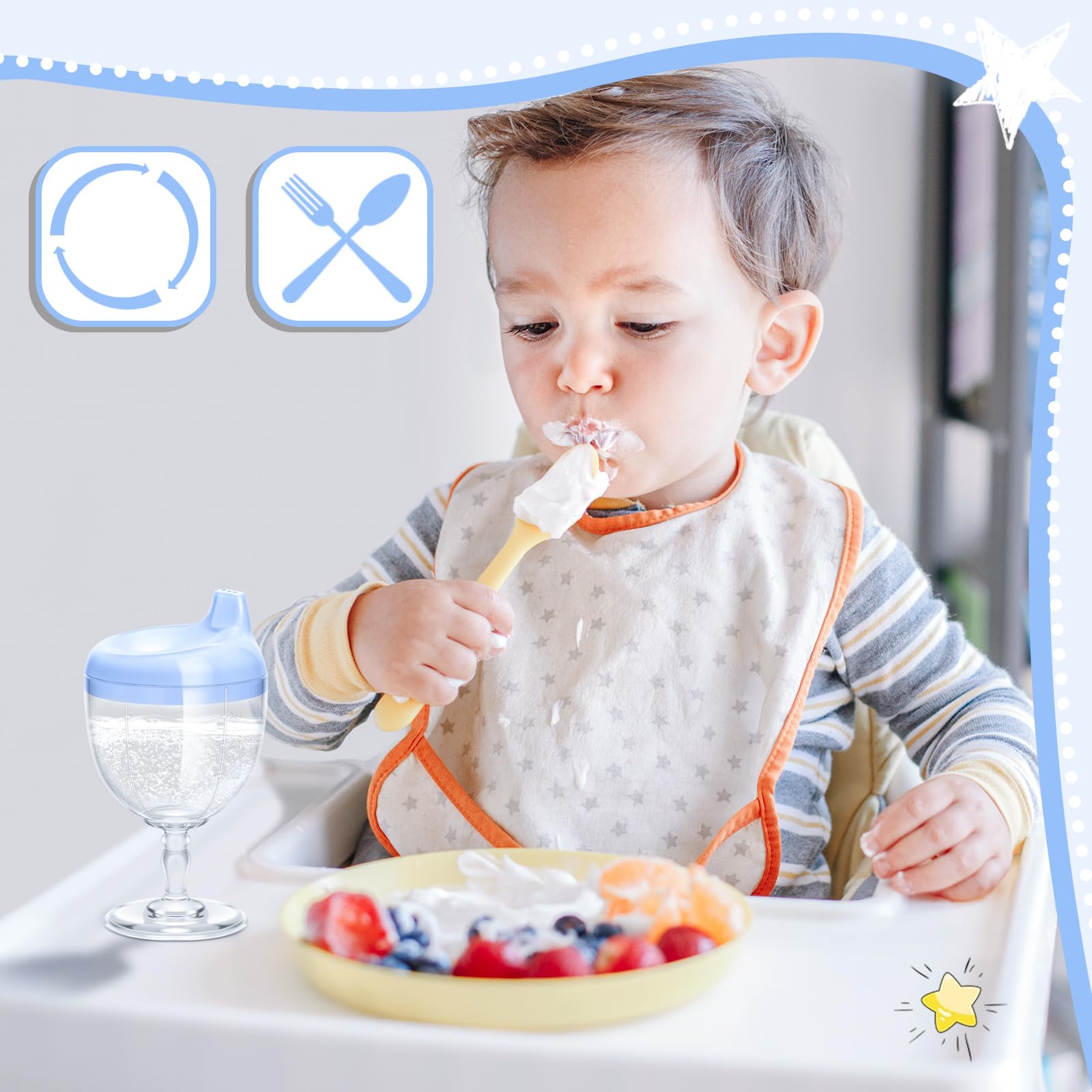 Irenare sturdy grip design supports confident handling for toddlers.
