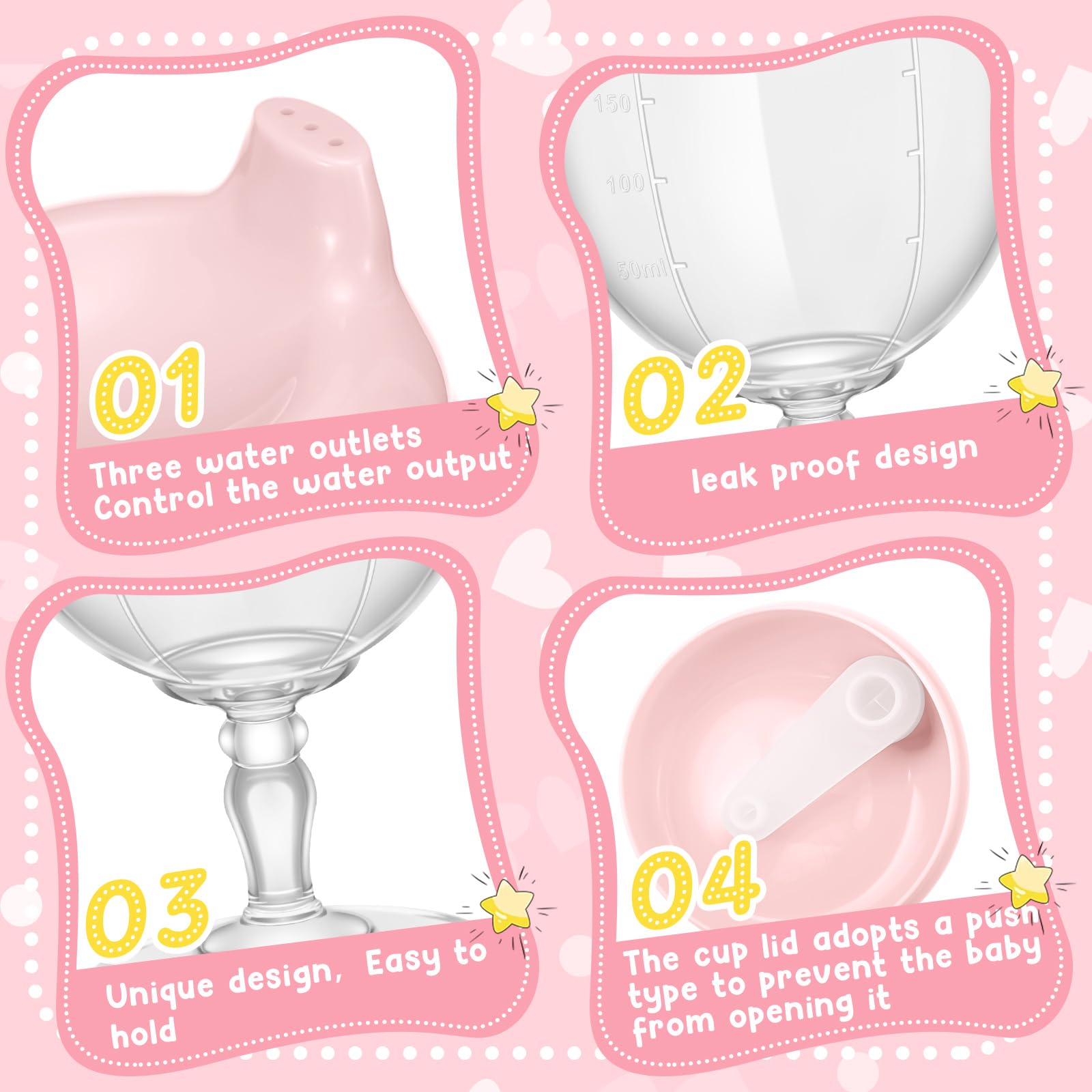 Irenare easy-grip design for small hands and confident use.