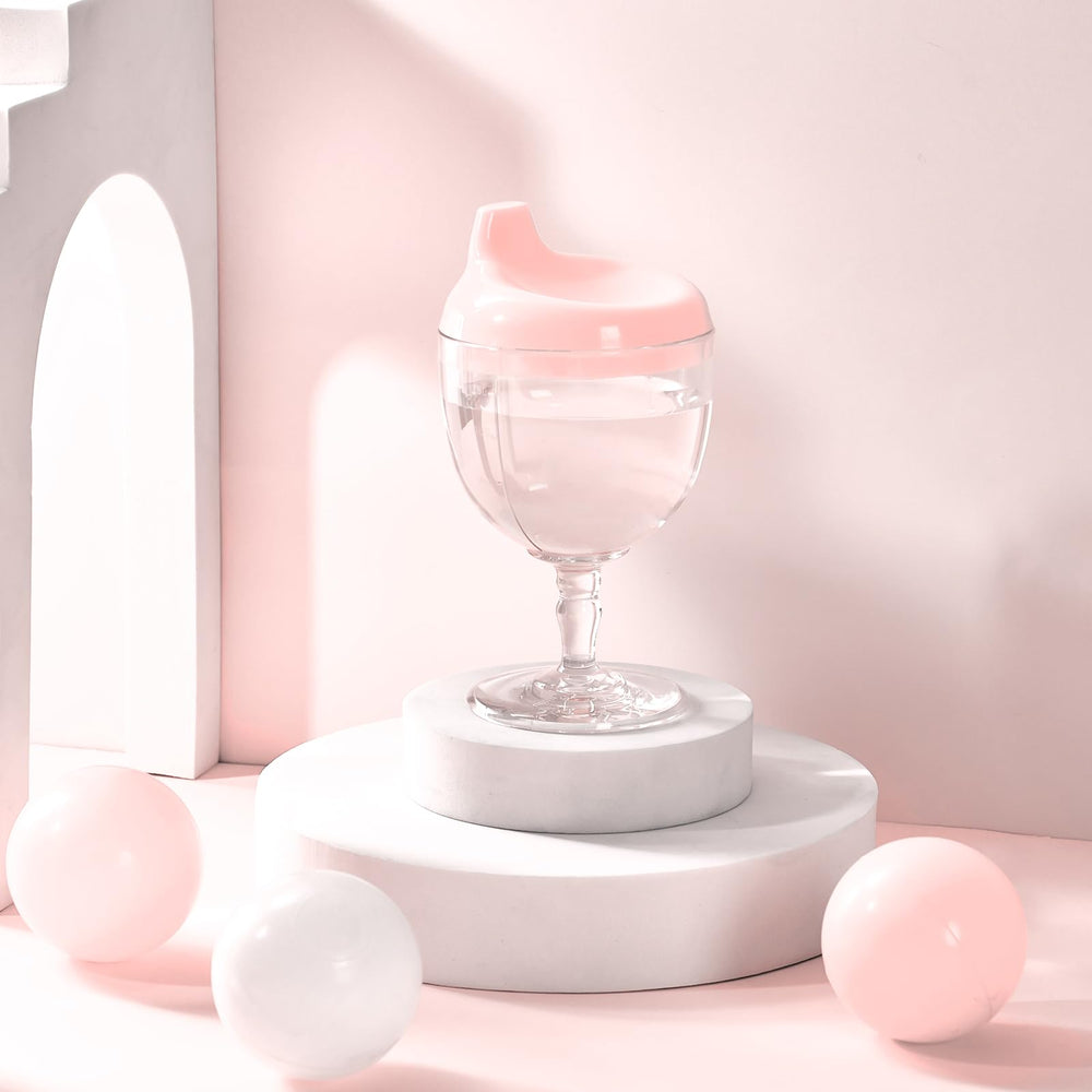 Irenare spill-proof straw cup with sealed lid reduces mess.