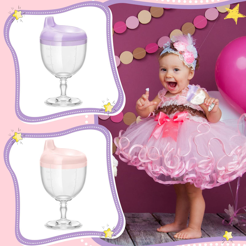Irenare child-friendly sippy cup on table during a party
