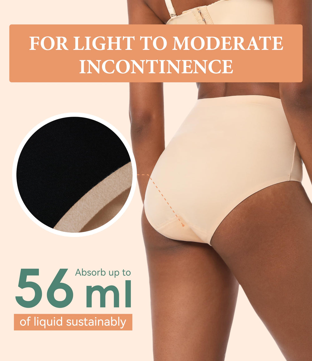 IRISMORII 56ml absorbent core close-up shows reliable light-leak protection.