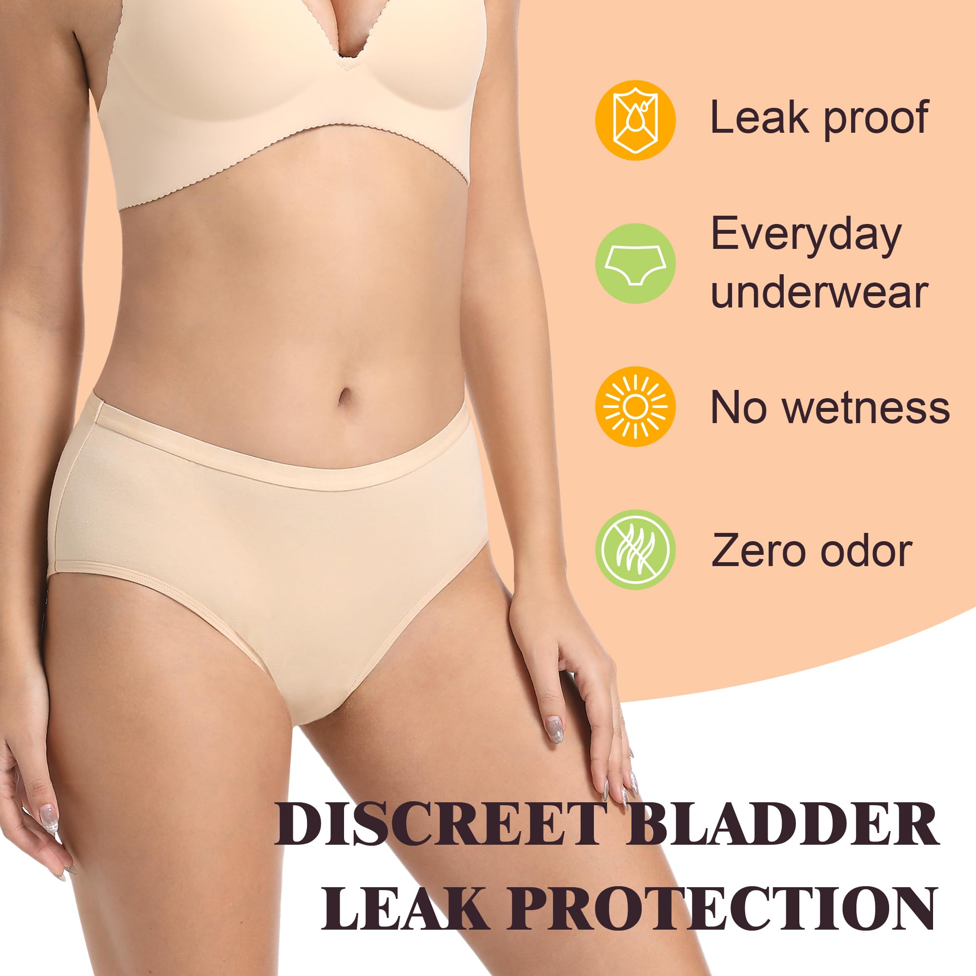 IRISMORII absorbent panel close-up highlighting breathable cotton core.
