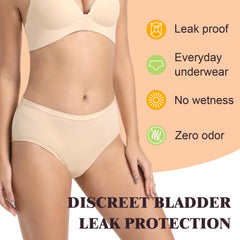 IRISMORII absorbent panel close-up highlighting breathable cotton core.