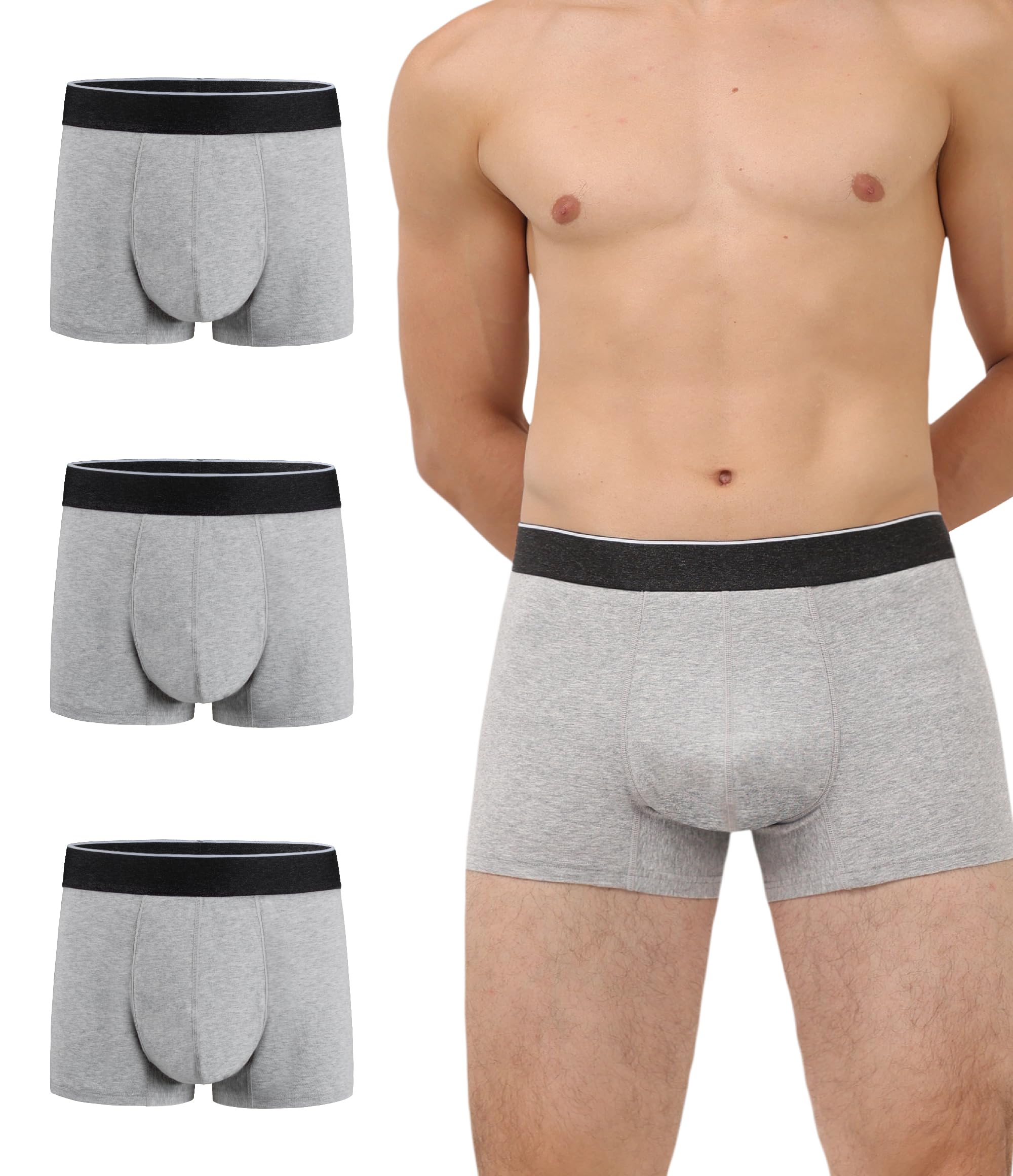 IRISMORII men’s protective underwear front view, discreet daily comfort.