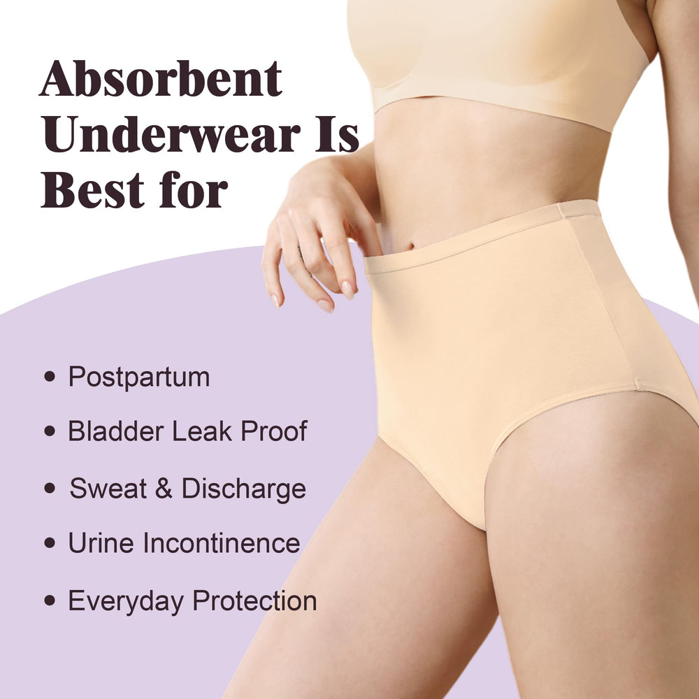 IRISMORII machine-washable underwear demonstrates easy care and reuse.
