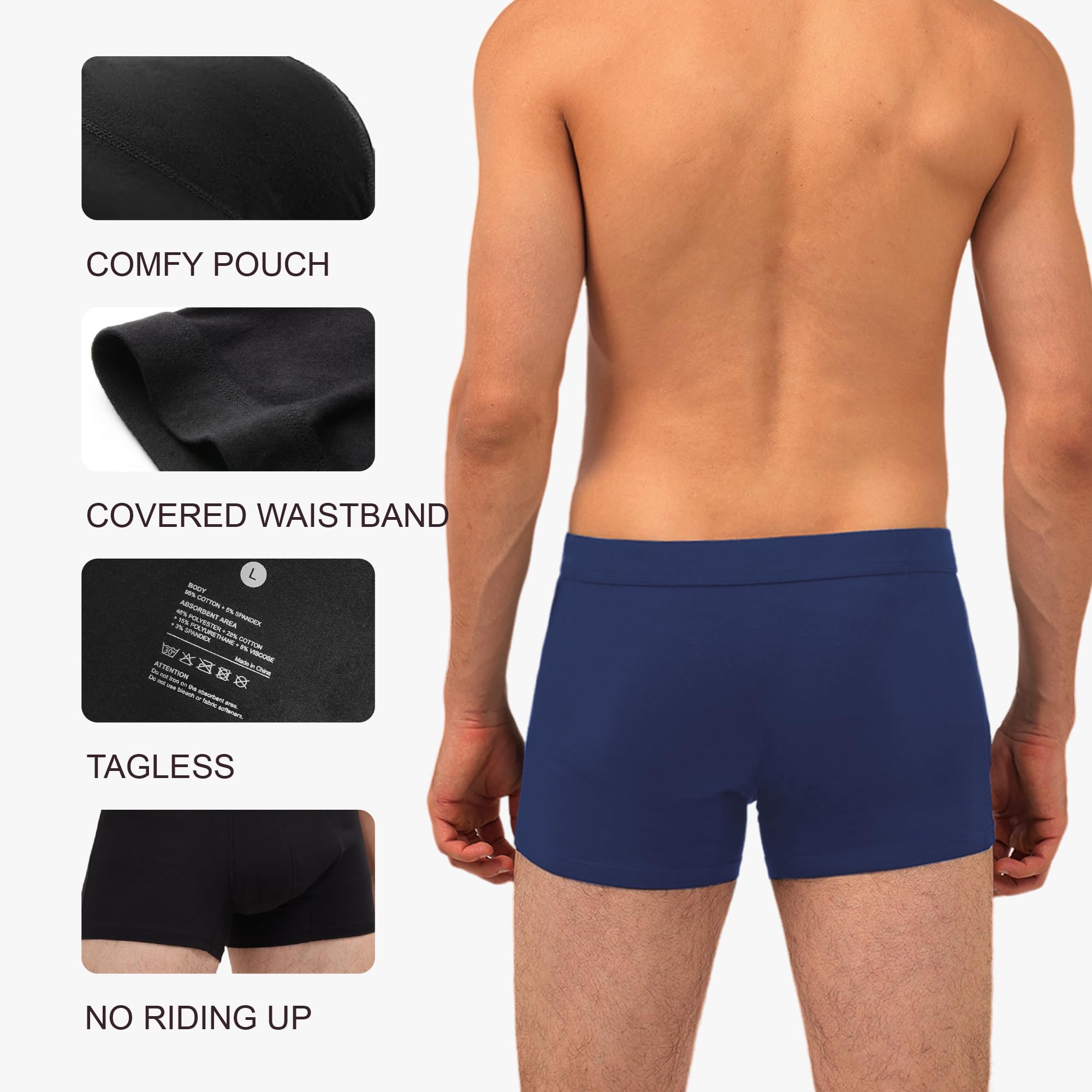 IRISMORII machine-washable underwear shown for easy at-home care
