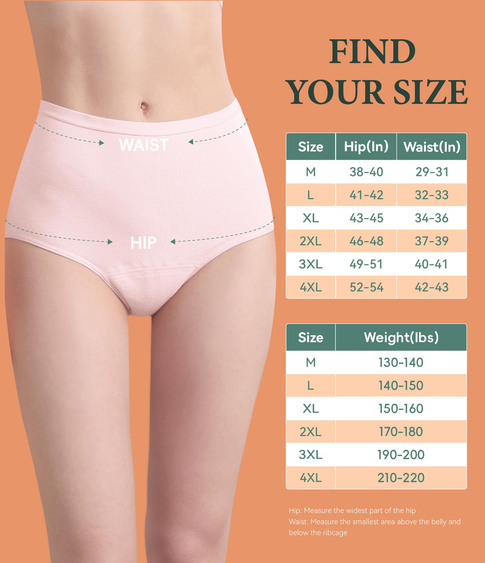 IRISMORII postpartum underwear cotton-soft material feels breathable.