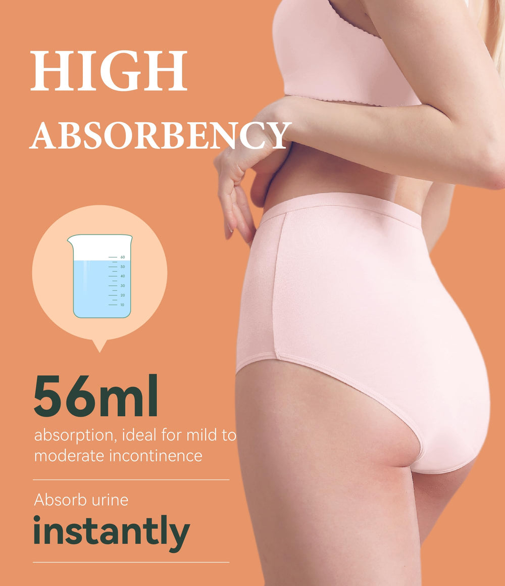 IRISMORII postpartum underwear leak-proof layer prevents leaks during daily activities.