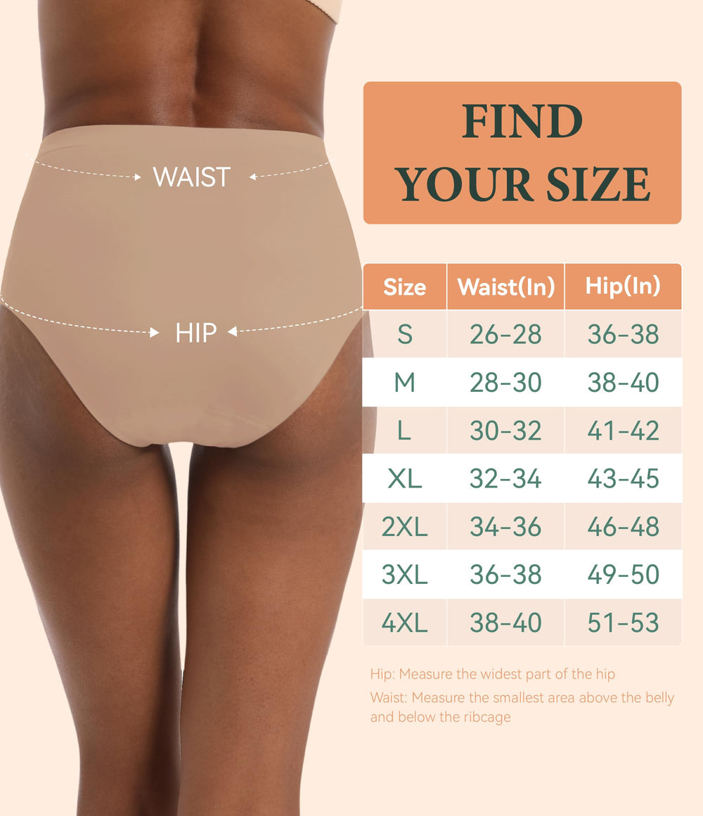 IRISMORII seamless fit underwear reduces panty lines under tight outfits